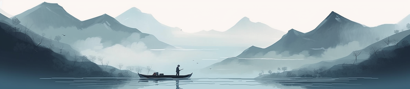人划船手绘中国风水墨画背景图,插画/手绘图,插画/手绘图库,插画/手绘图下载,插画/手绘